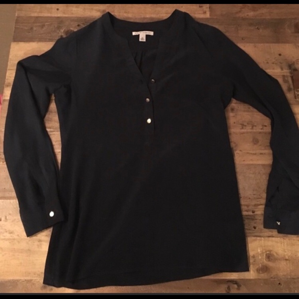 Banana Republic Navy Blouse